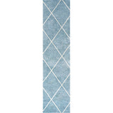 Bounty Minimalist Diamond Trellis Area Rug