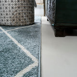 Bounty Minimalist Diamond Trellis Area Rug
