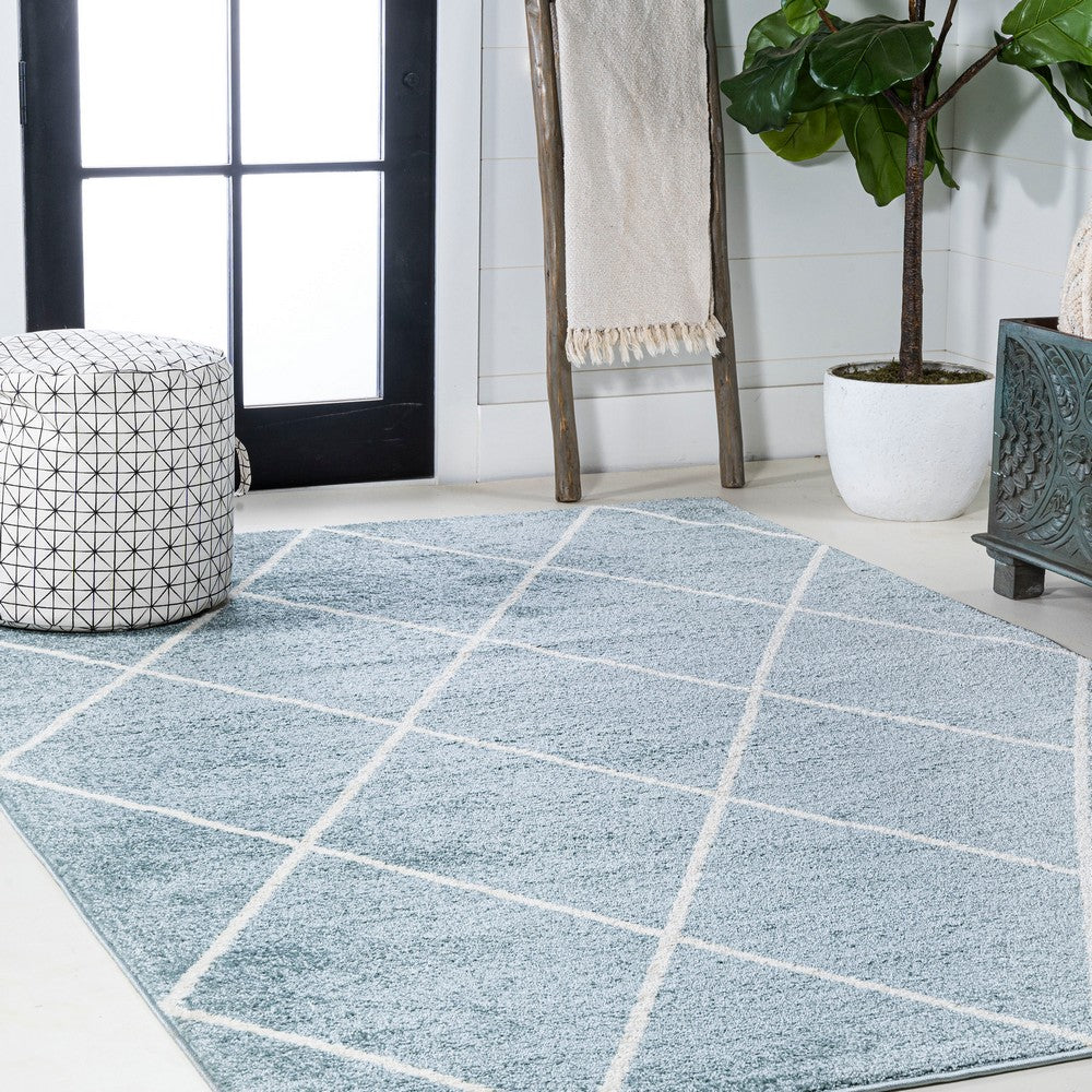 Bounty Minimalist Diamond Trellis Area Rug