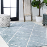 Bounty Minimalist Diamond Trellis Area Rug