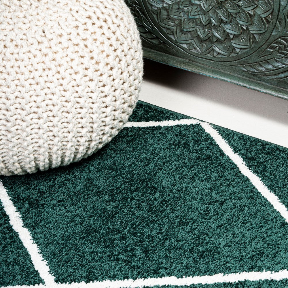 Bounty Minimalist Diamond Trellis Area Rug