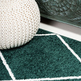 Bounty Minimalist Diamond Trellis Area Rug