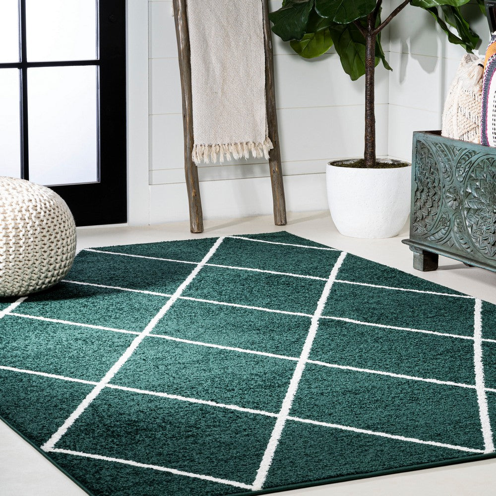 Bounty Minimalist Diamond Trellis Area Rug
