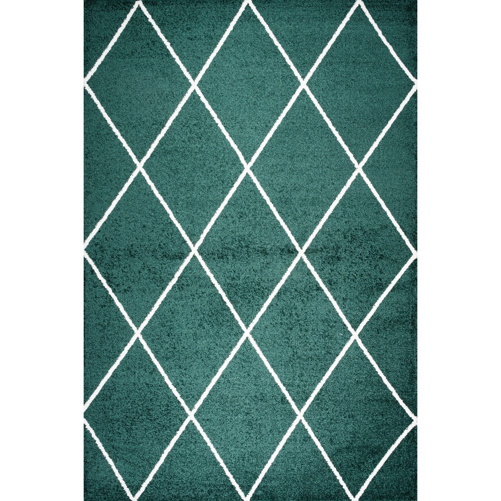 Bounty Minimalist Diamond Trellis Area Rug