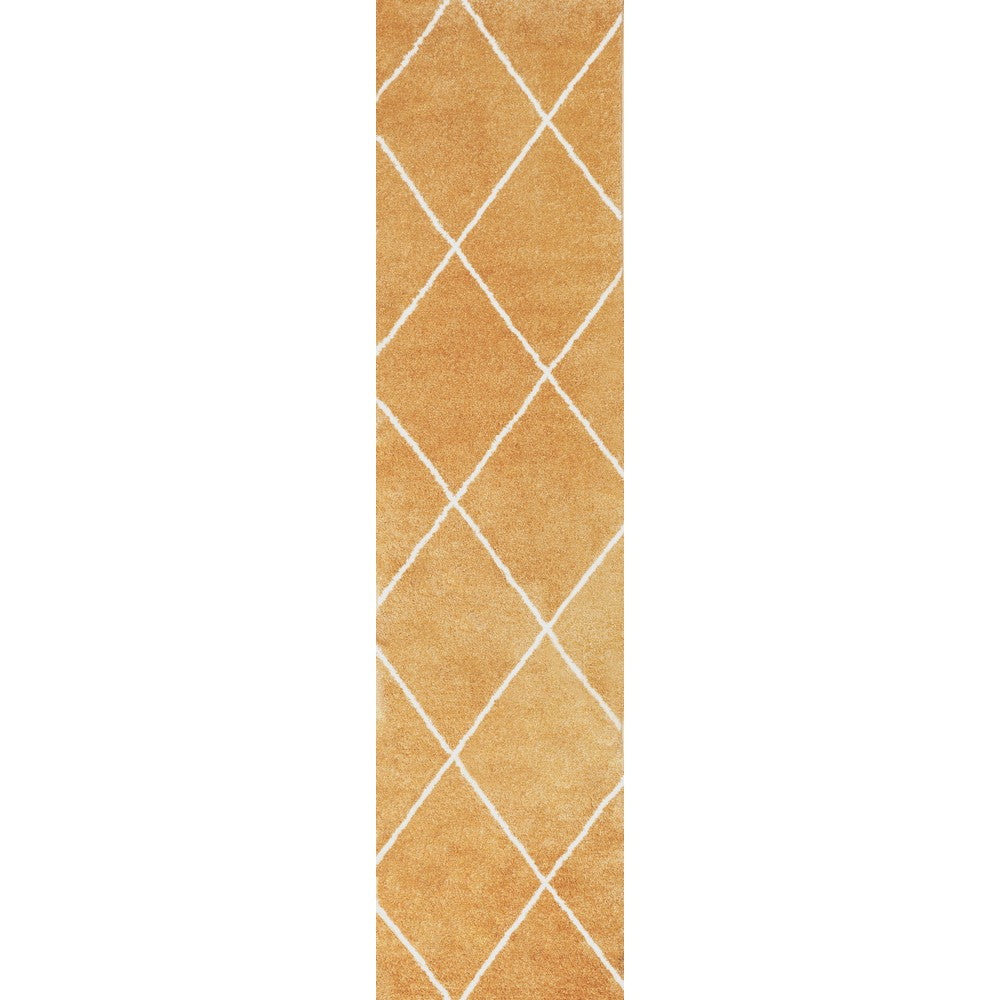 Bounty Minimalist Diamond Trellis Area Rug