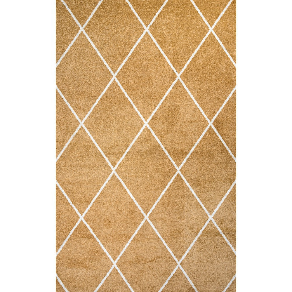 Bounty Minimalist Diamond Trellis Area Rug