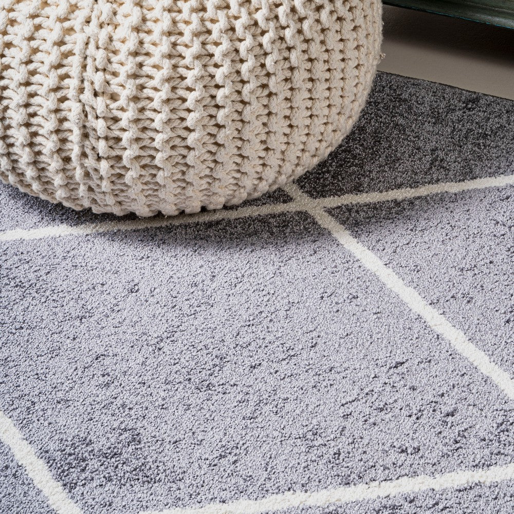 Bounty Minimalist Diamond Trellis Area Rug