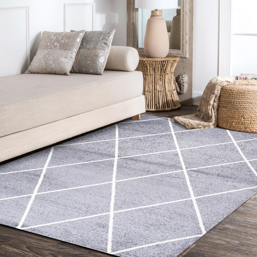 Bounty Minimalist Diamond Trellis Area Rug
