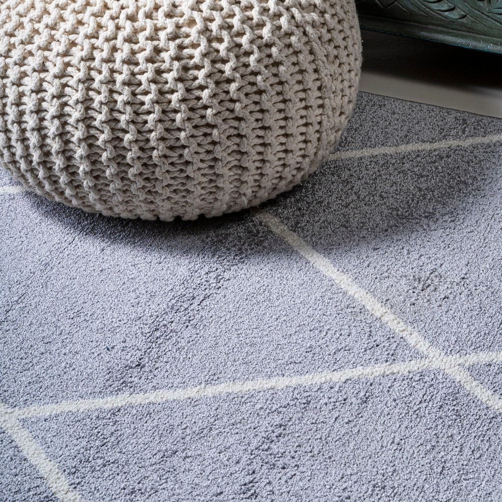 Bounty Minimalist Diamond Trellis Area Rug
