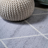 Bounty Minimalist Diamond Trellis Area Rug