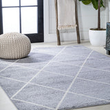 Bounty Minimalist Diamond Trellis Area Rug