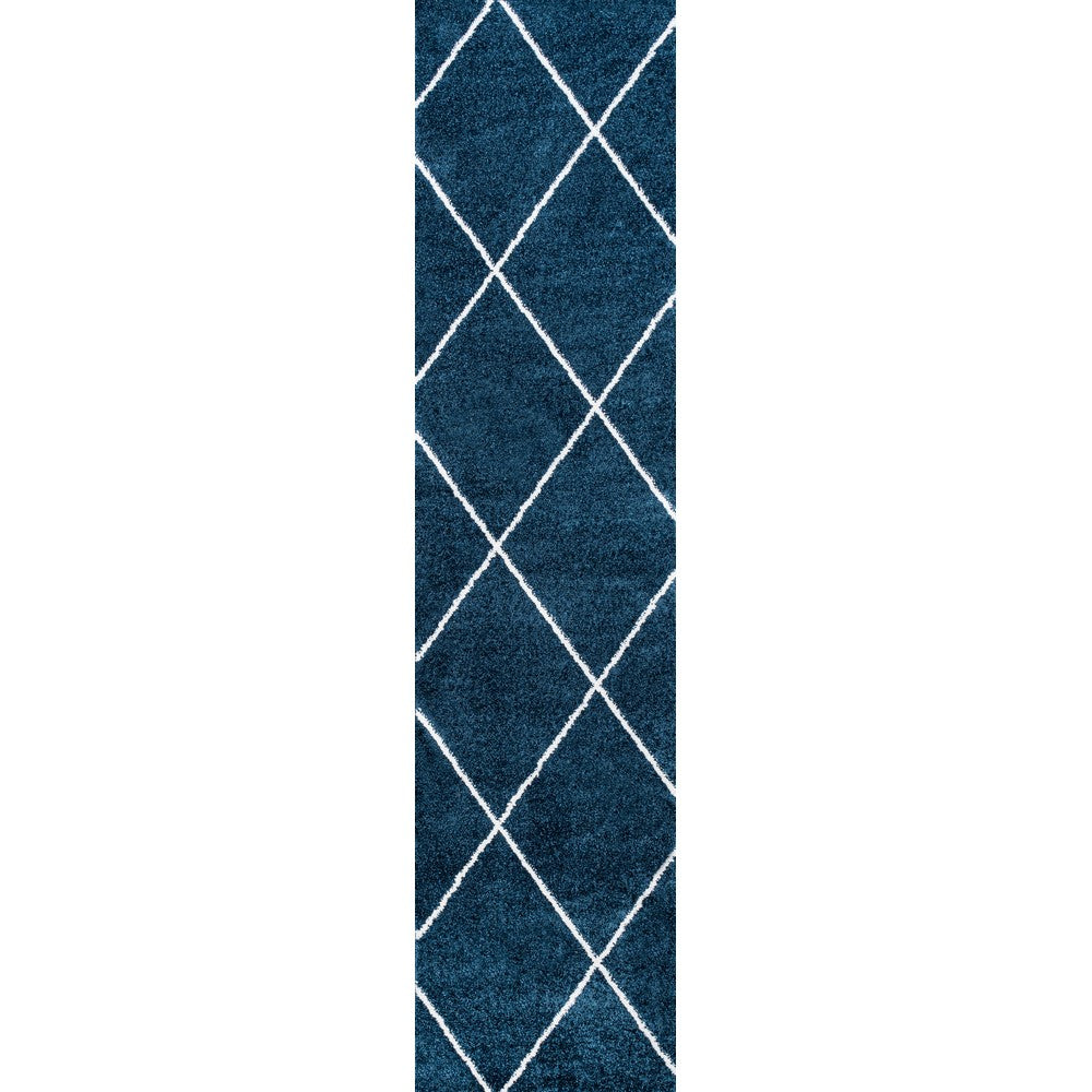 Bounty Minimalist Diamond Trellis Area Rug