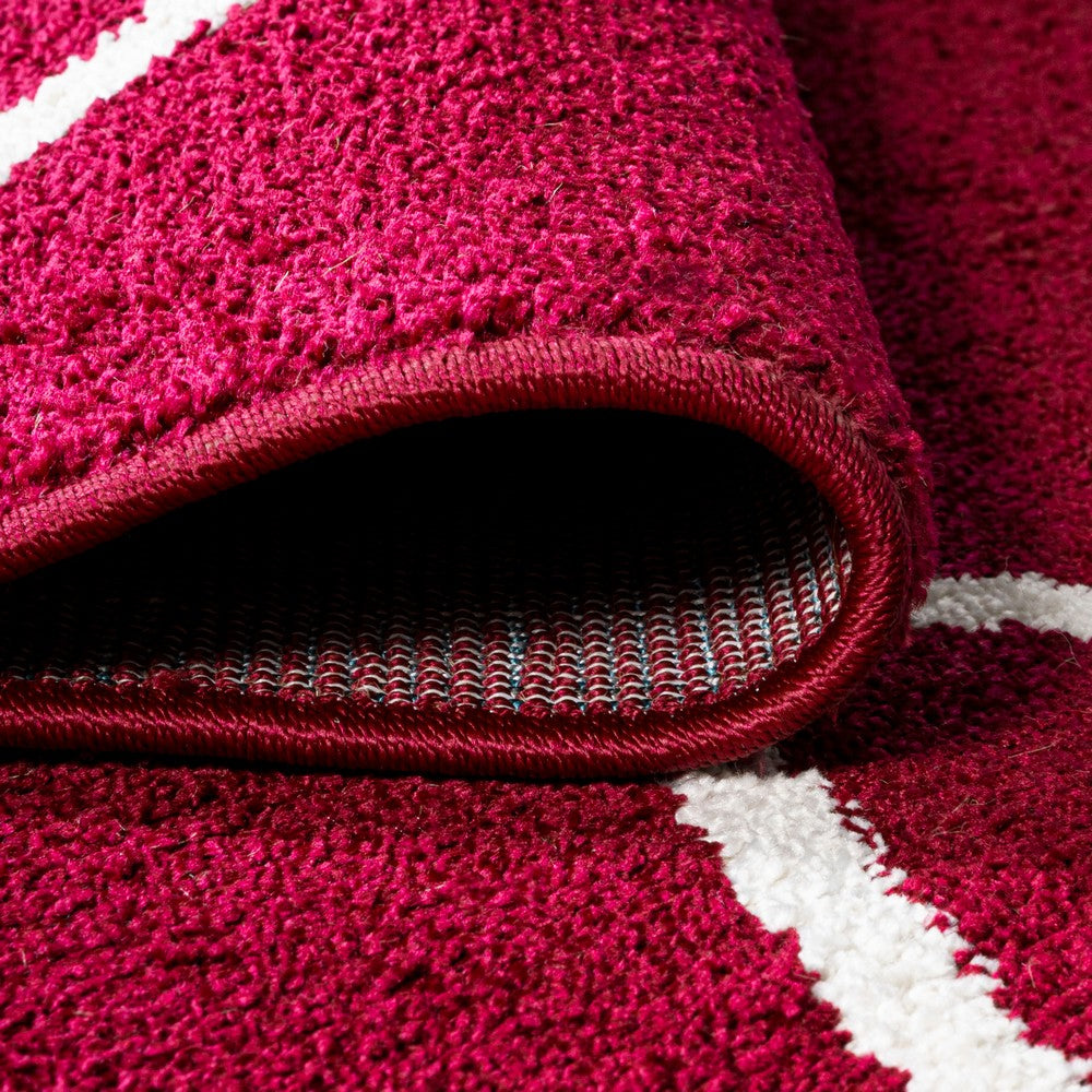 Bounty Minimalist Diamond Trellis Area Rug