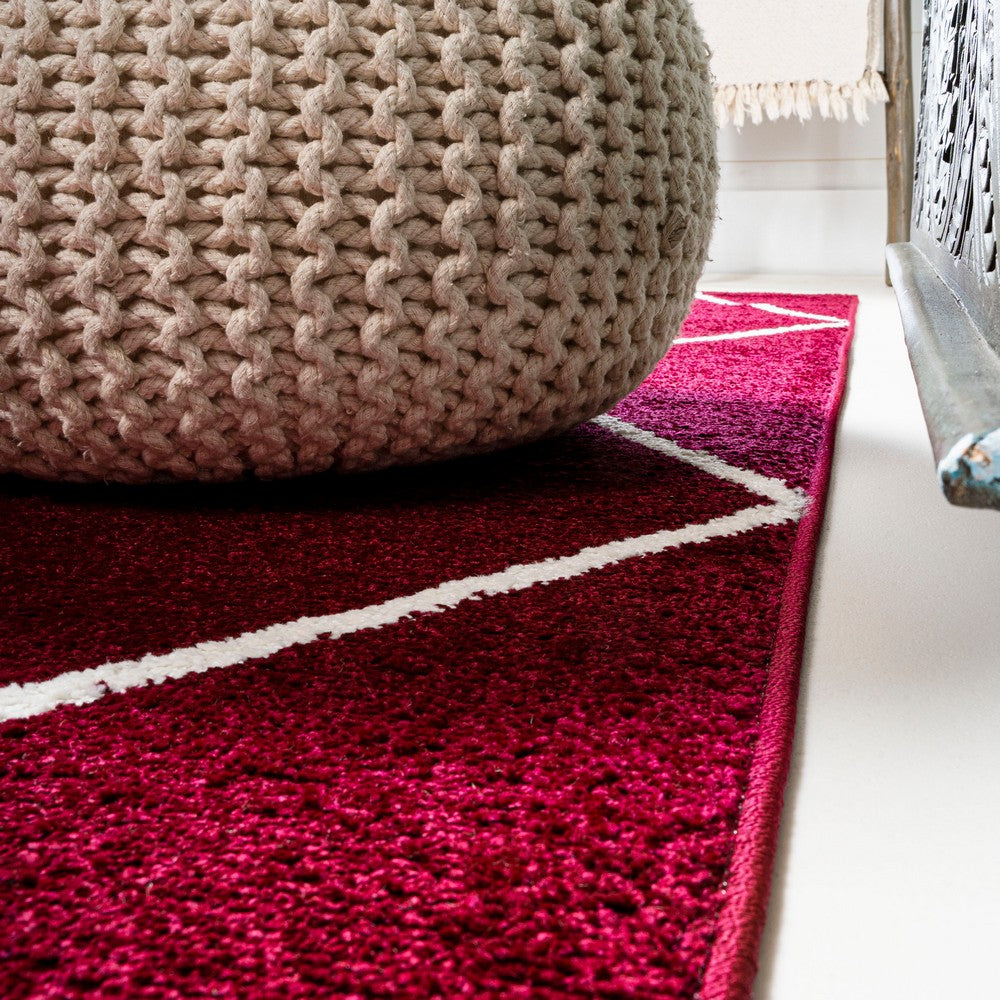 Bounty Minimalist Diamond Trellis Area Rug