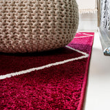 Bounty Minimalist Diamond Trellis Area Rug