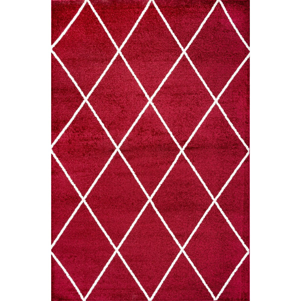 Bounty Minimalist Diamond Trellis Area Rug