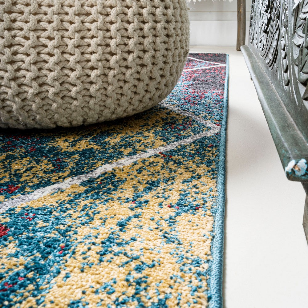 Bounty Minimalist Diamond Trellis Area Rug