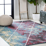 Bounty Minimalist Diamond Trellis Area Rug