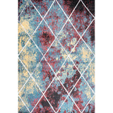 Bounty Minimalist Diamond Trellis Area Rug