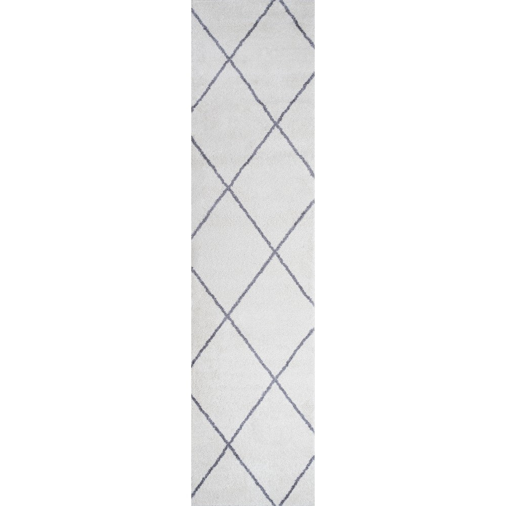 Bounty Minimalist Diamond Trellis Area Rug