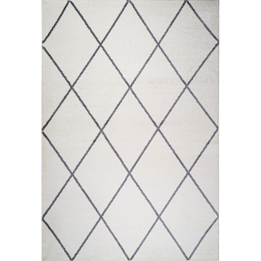 Bounty Minimalist Diamond Trellis Area Rug