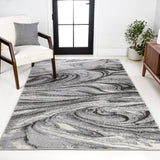 Nauta Viscon Abstract Marble Contemporary Area Rug