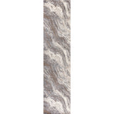 Uma Contemporary Glam Abstract Marble Area Rug