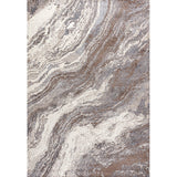 Uma Contemporary Glam Abstract Marble Area Rug