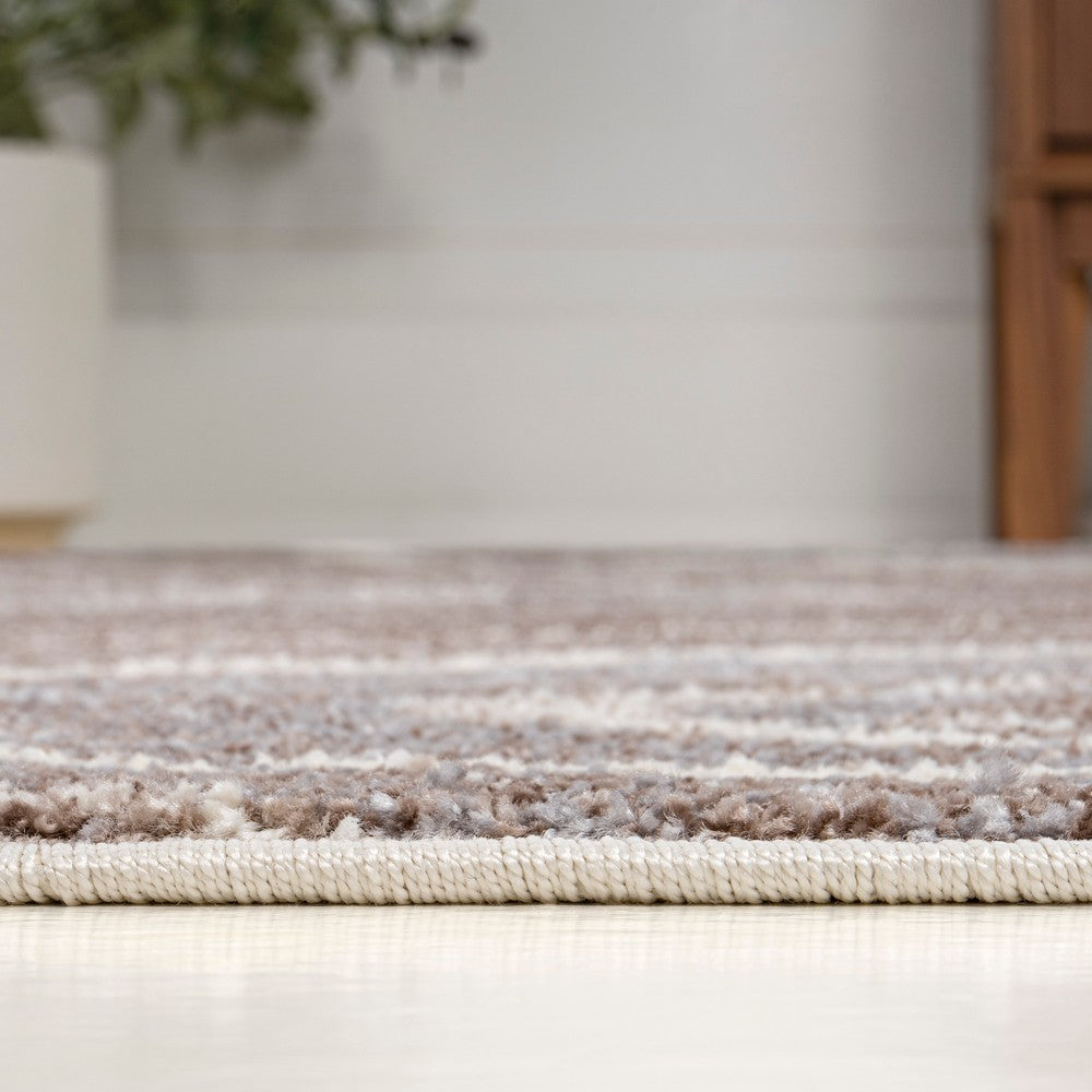 Saloni Contemporary Glam Abstract Marble Area Rug
