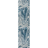 Saloni Contemporary Glam Abstract Marble Area Rug