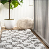Meda Alcudia Geometric Shag Area Rug