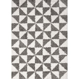 Meda Alcudia Geometric Shag Area Rug