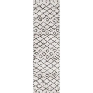 Montijo Algaida Moroccan Diamond Shag Area Rug