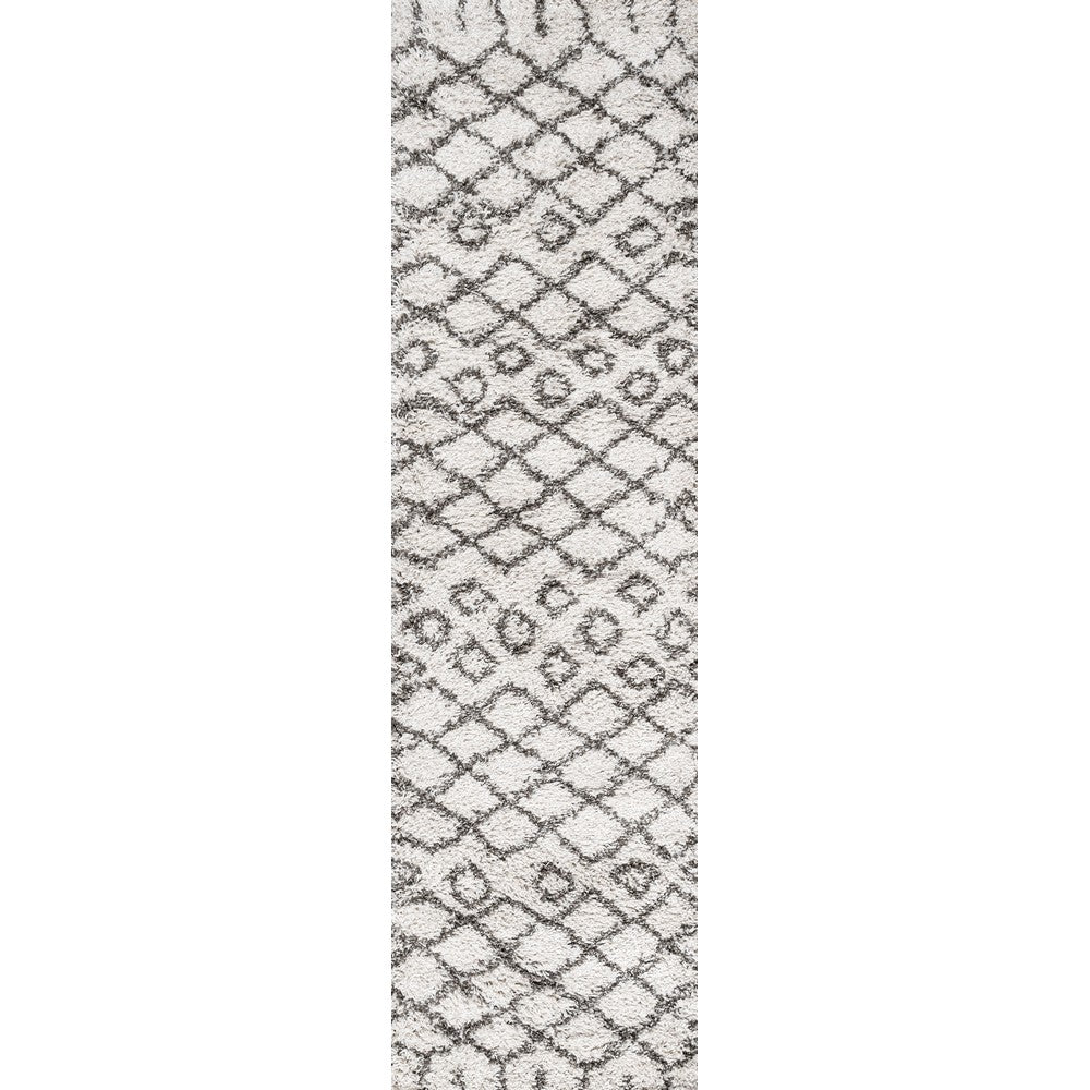 Montijo Algaida Moroccan Diamond Shag Area Rug