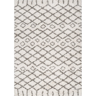 Montijo Algaida Moroccan Diamond Shag Area Rug