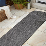 Dhuli Modern Minimalist Radius Corner Solid Indoor/Outdoor Area Rug
