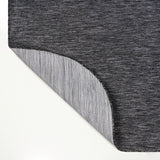 Dhuli Modern Minimalist Radius Corner Solid Indoor/Outdoor Area Rug