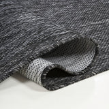 Dhuli Modern Minimalist Radius Corner Solid Indoor/Outdoor Area Rug