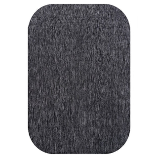 Dhuli Modern Minimalist Radius Corner Solid Indoor/Outdoor Area Rug