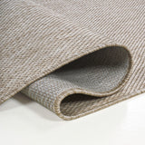 Dhuli Modern Minimalist Radius Corner Solid Indoor/Outdoor Area Rug
