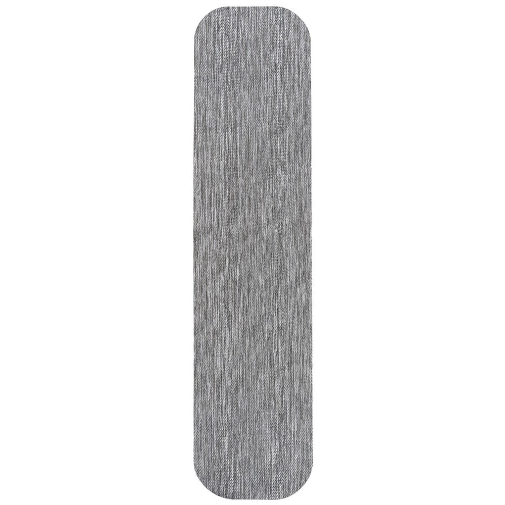 Dhuli Modern Minimalist Radius Corner Solid Indoor/Outdoor Area Rug