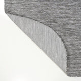 Dhuli Modern Minimalist Radius Corner Solid Indoor/Outdoor Area Rug