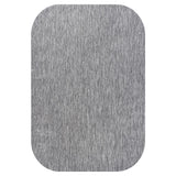 Dhuli Modern Minimalist Radius Corner Solid Indoor/Outdoor Area Rug