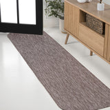 Dhuli Modern Minimalist Radius Corner Solid Indoor/Outdoor Area Rug