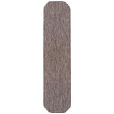 Dhuli Modern Minimalist Radius Corner Solid Indoor/Outdoor Area Rug
