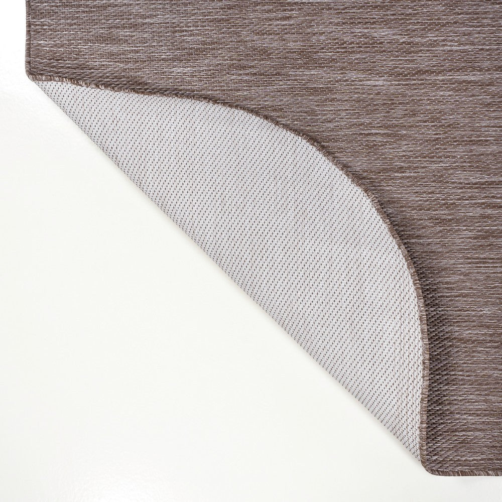 Dhuli Modern Minimalist Radius Corner Solid Indoor/Outdoor Area Rug