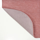 Dhuli Modern Minimalist Radius Corner Solid Indoor/Outdoor Area Rug