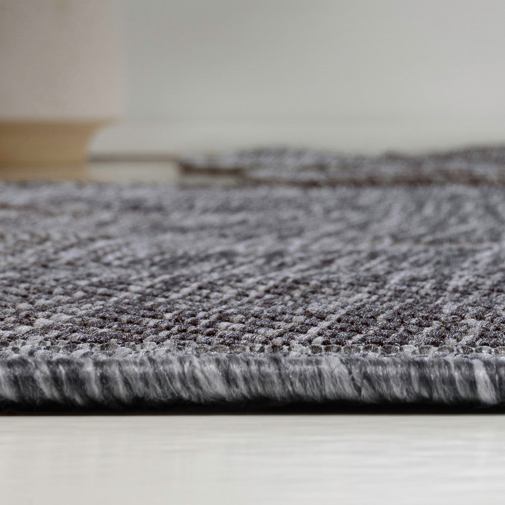 Dity Modern Rustic Abstract Indoor/Outdoor Area Rug