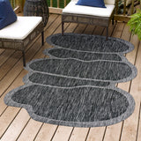 Dity Modern Rustic Abstract Indoor/Outdoor Area Rug