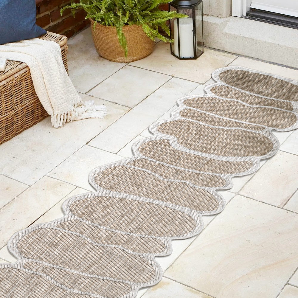 Dity Modern Rustic Abstract Indoor/Outdoor Area Rug